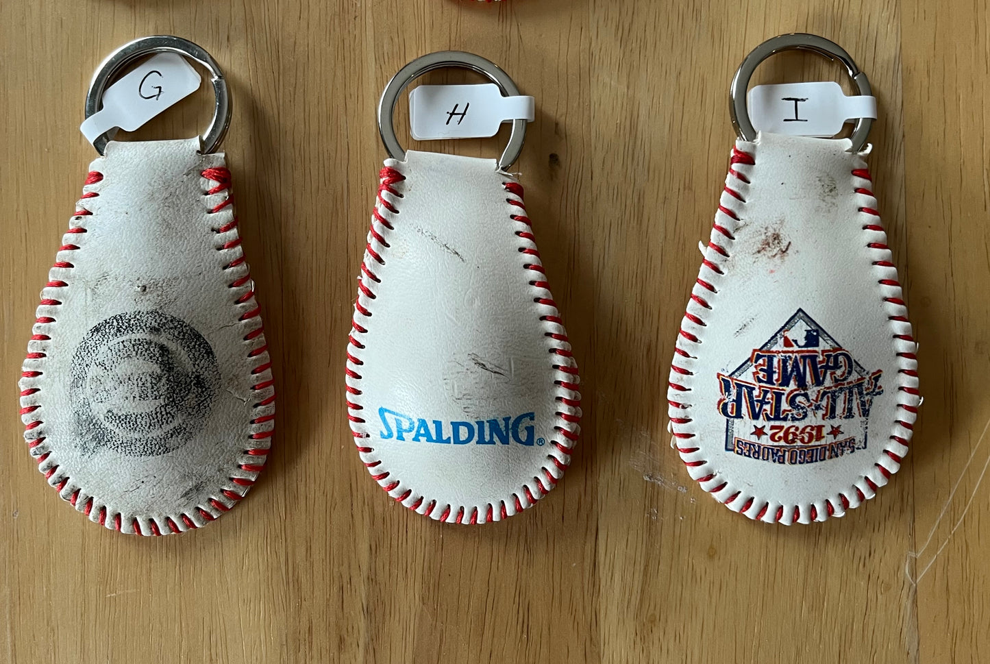 Baseball Keychains