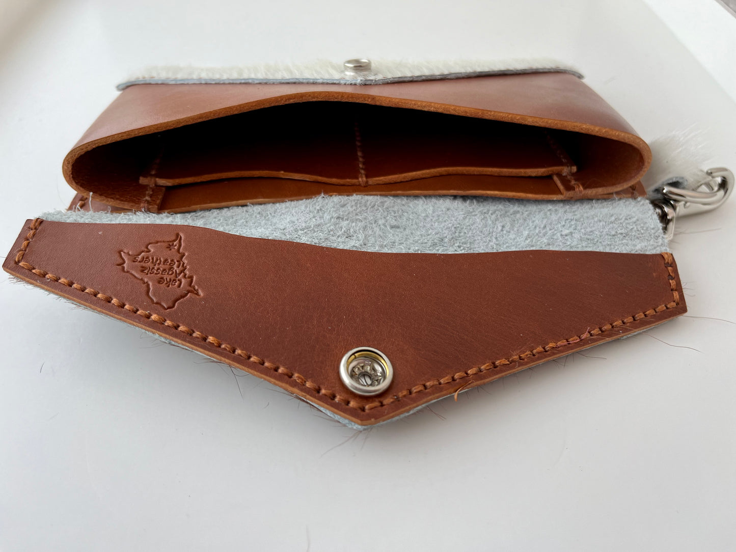 Hair on Hide Wristlet