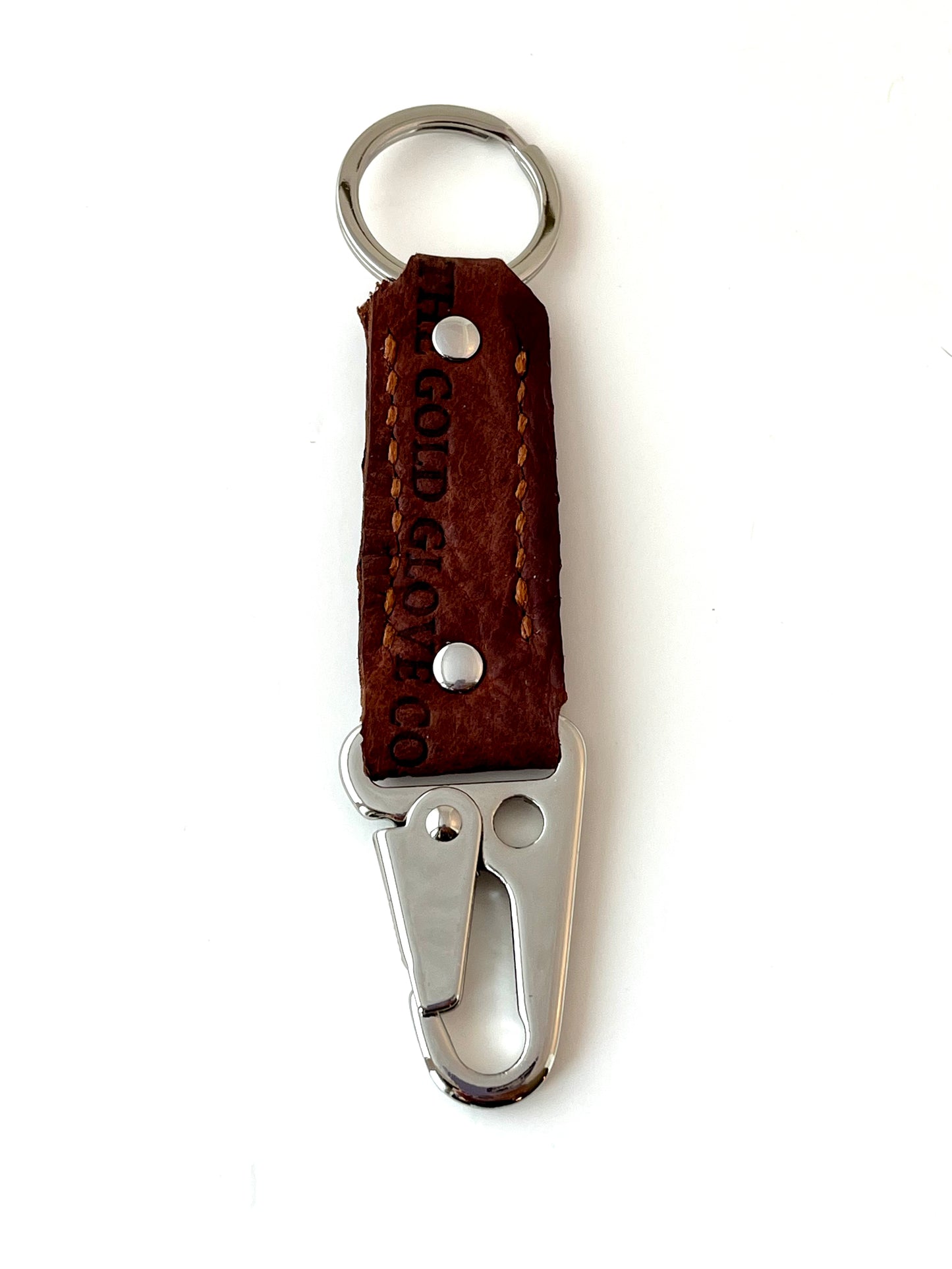 Dual Ended Leather Baseball Glove Keychains