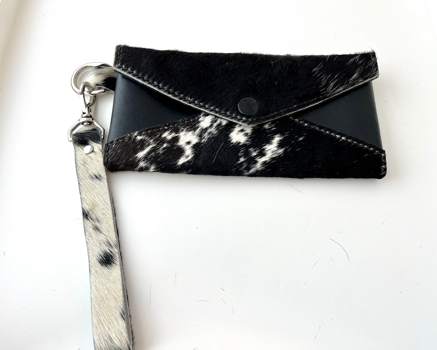 Hair on Hide Wristlet