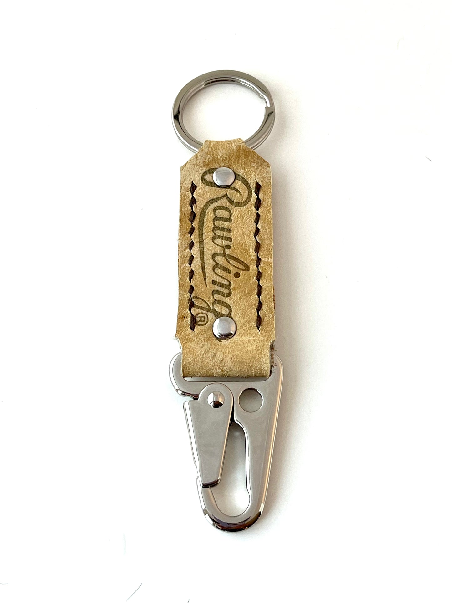 Dual Ended Leather Baseball Glove Keychains