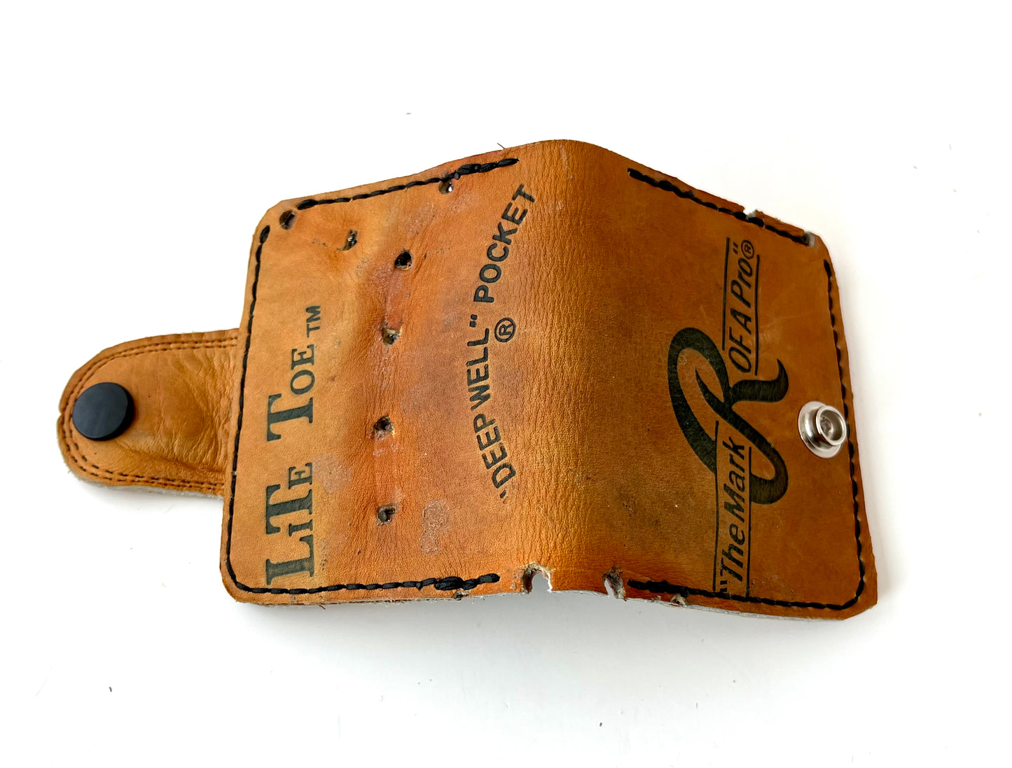 Baseball Glove Catchers Mitt Vertical Wallet