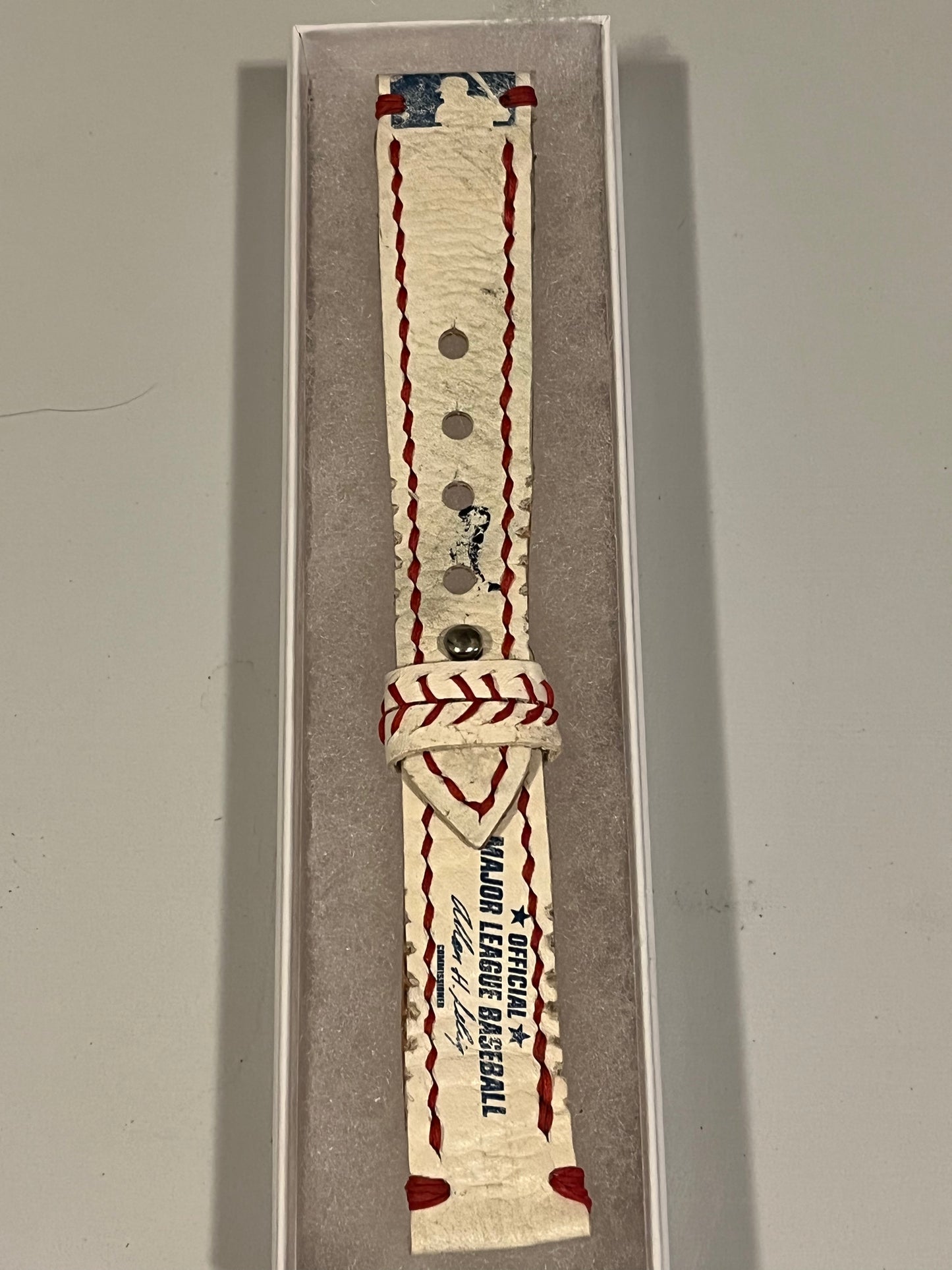 Baseball Watch Band (Apple Hardware)