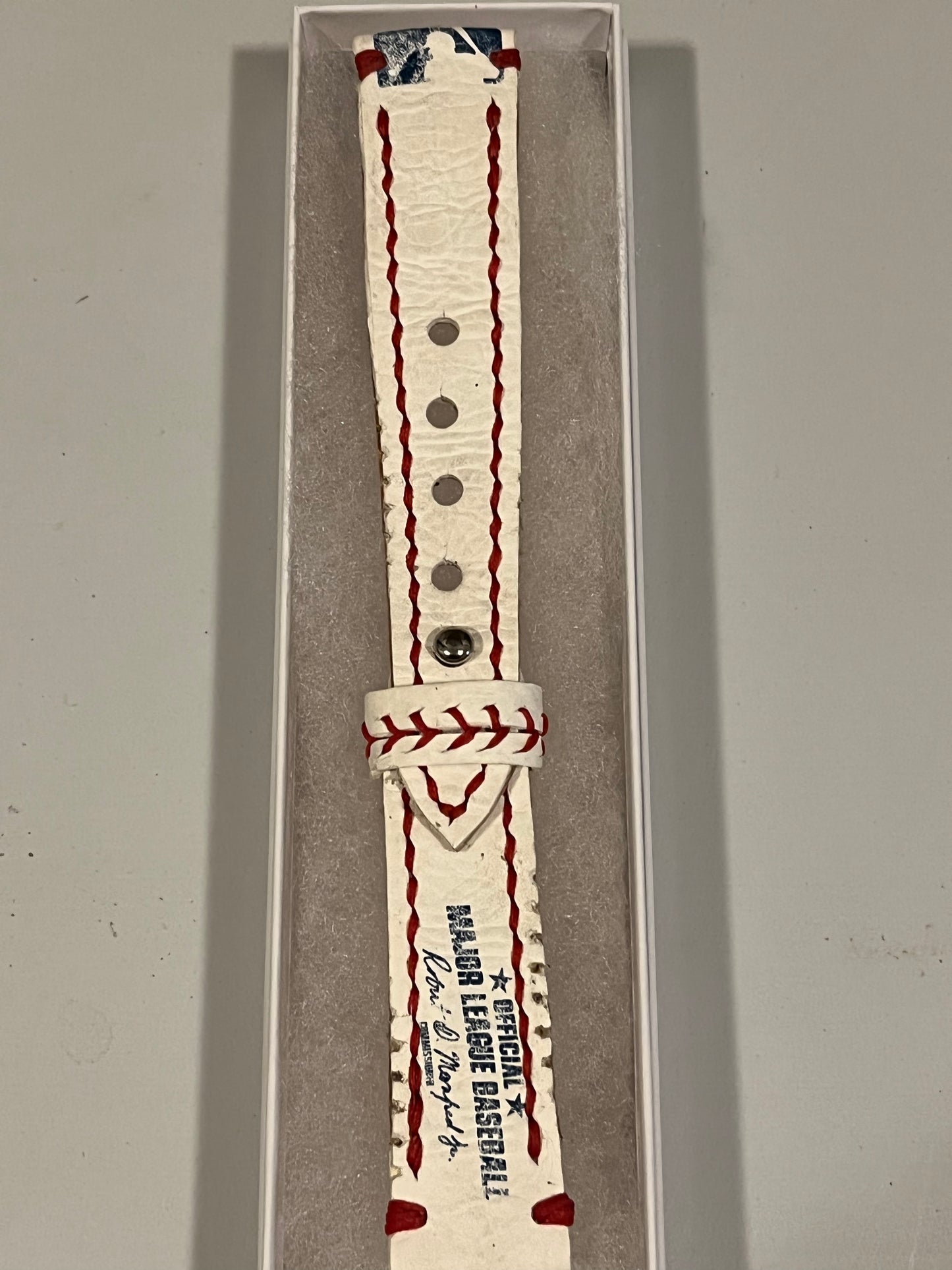Baseball Watch Band (Apple Hardware)