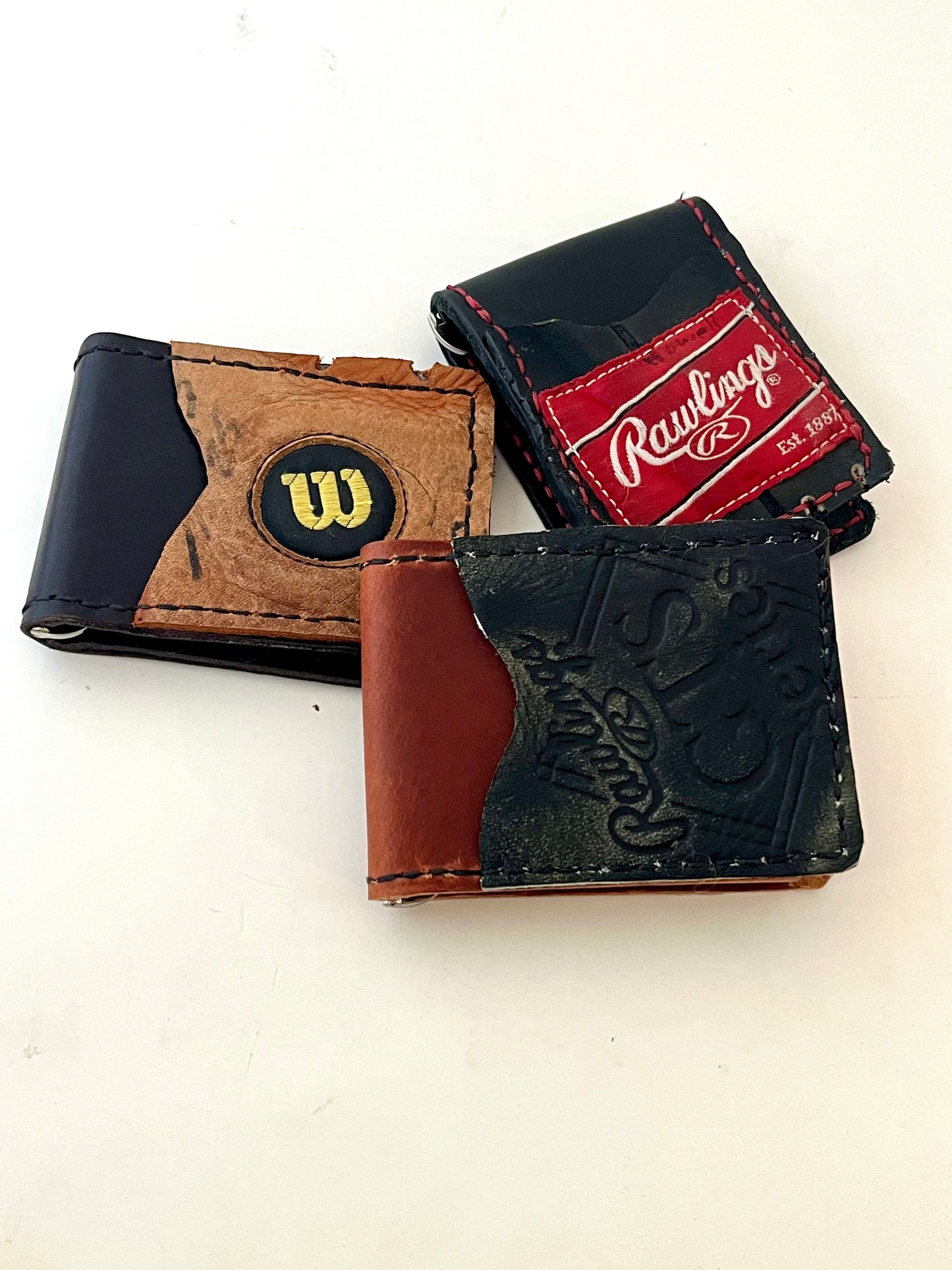 Baseball Glove Money Clip Wallets