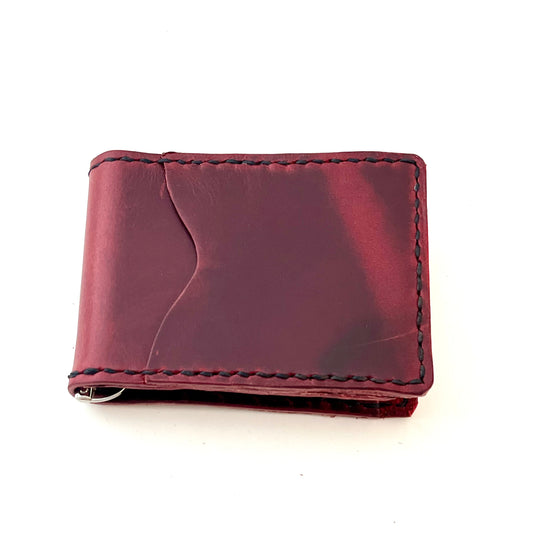 Red Money Clip Wallet