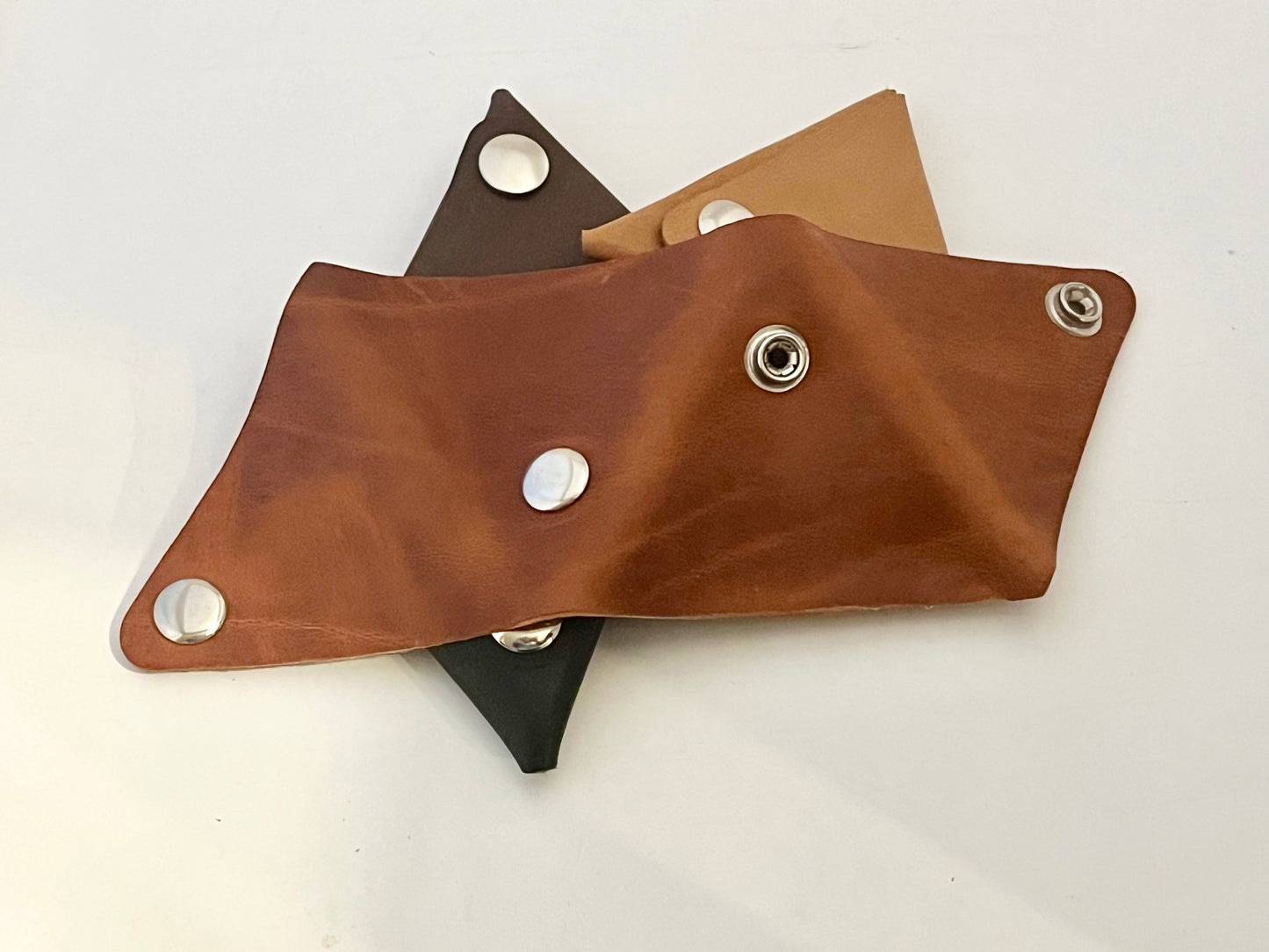 Leather Origami Coin Pouch