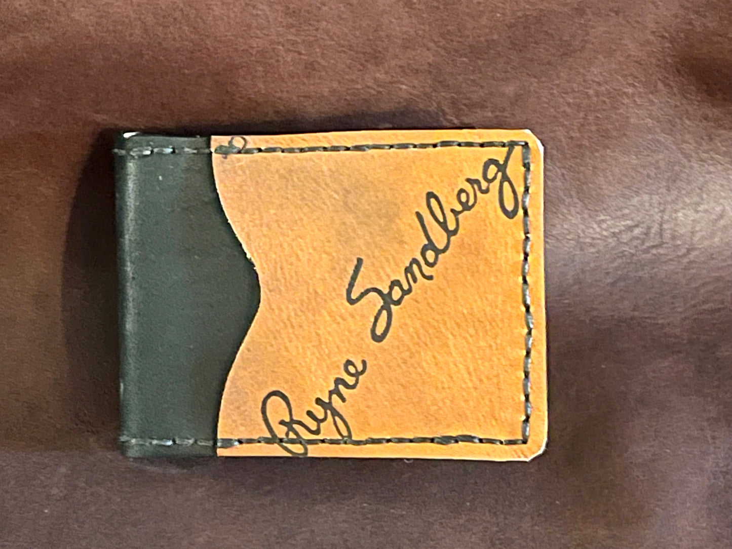 Baseball Glove Money Clip Wallets