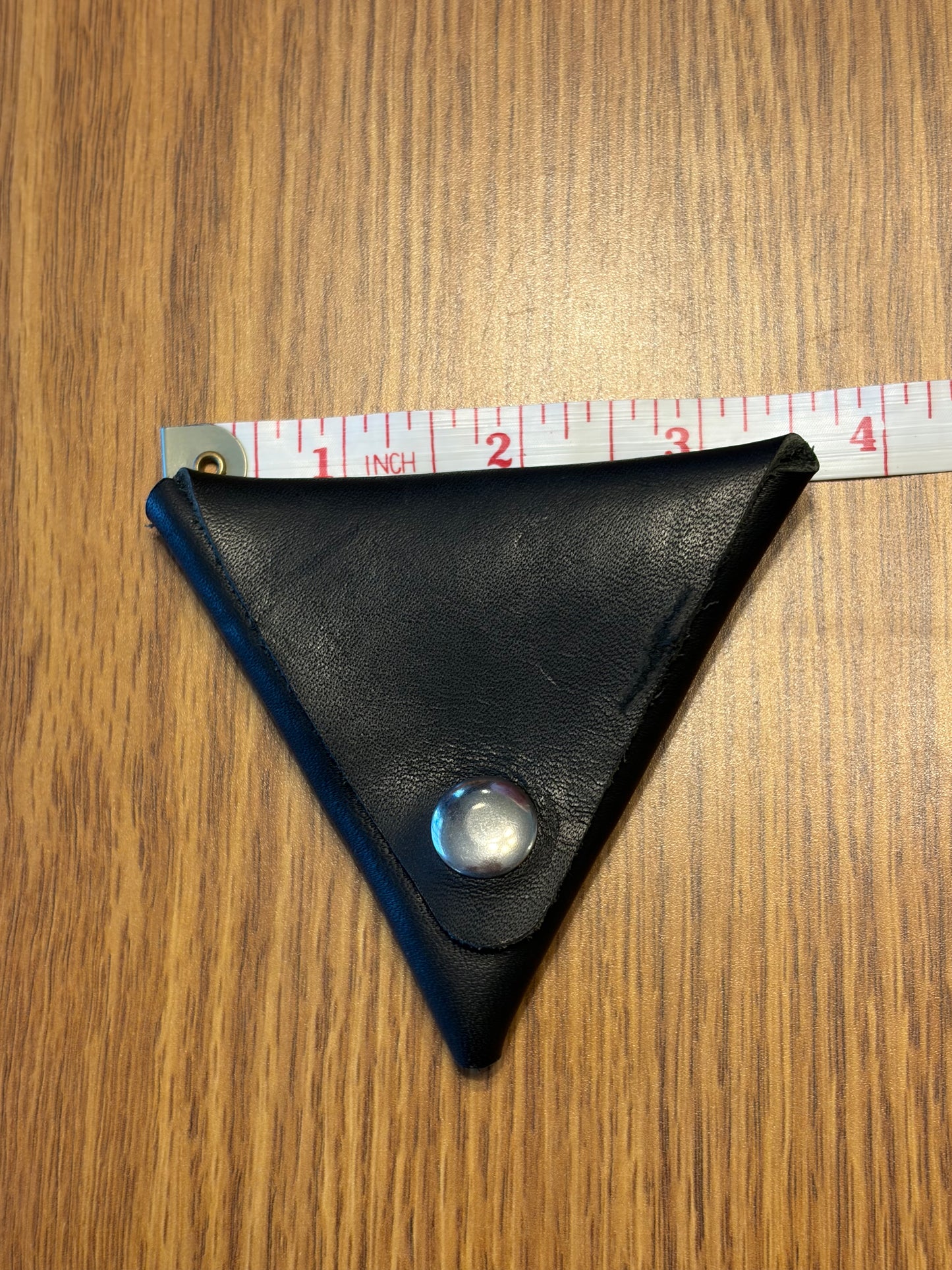 Leather Origami Coin Pouch