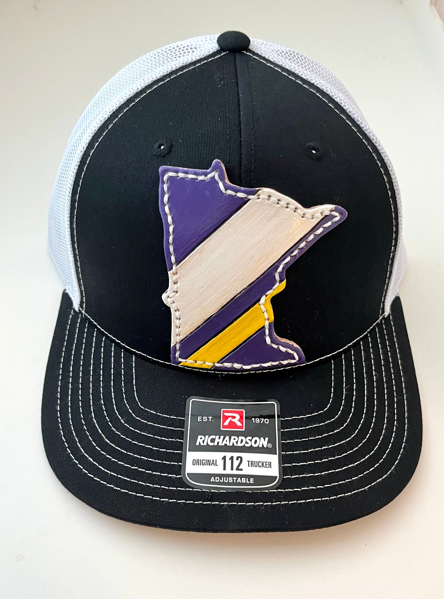 Minnesota Vikings Inspired Richardson 112 Trucker Hat