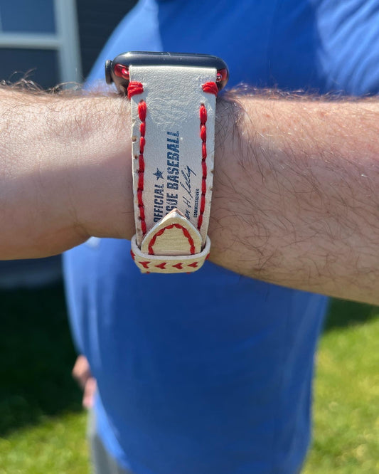 Baseball Watch Band (Apple Hardware)