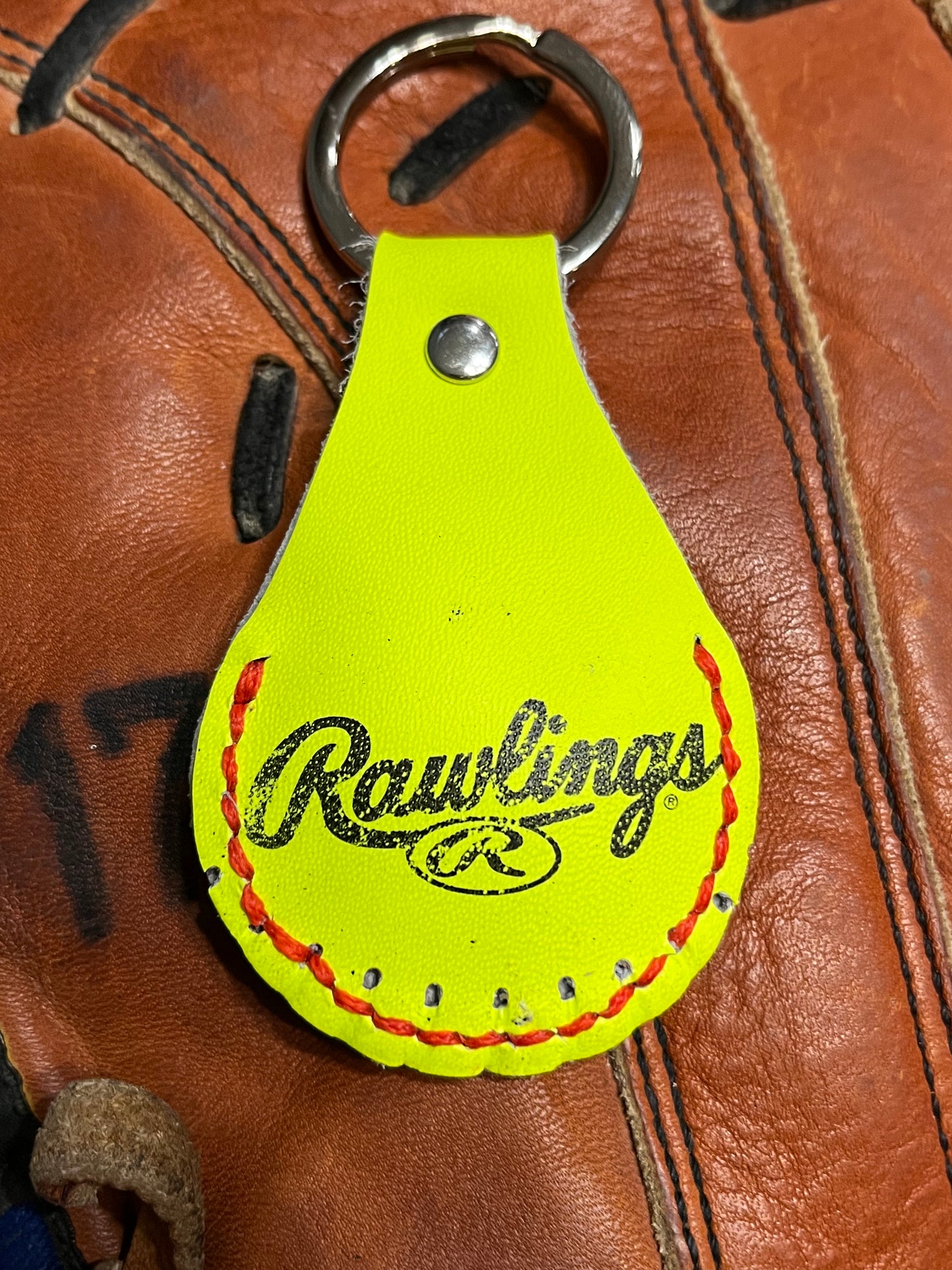 Rawlings Softball Keychain