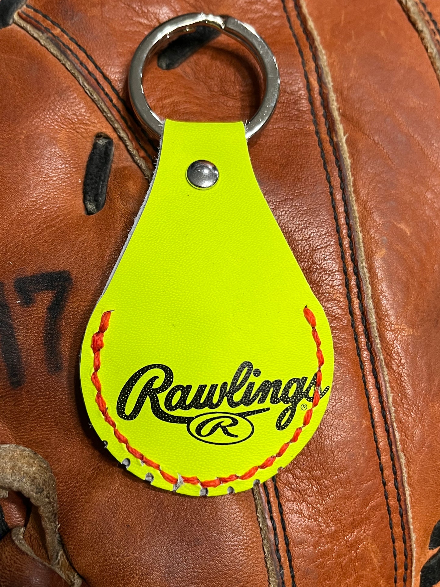 Rawlings Softball Keychain